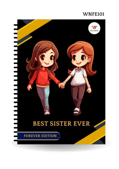 Best Sister Ever Print Premium Notebook