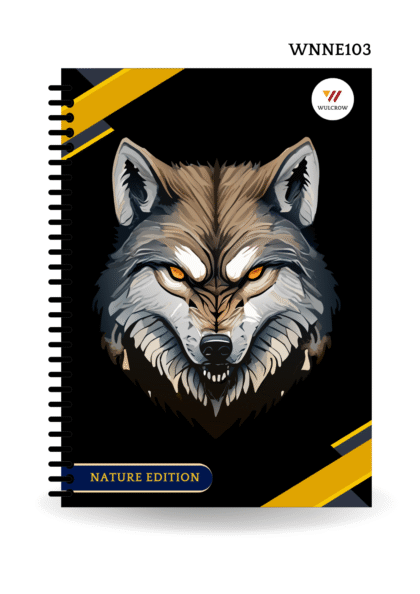 Wolf Print Premium Notebook