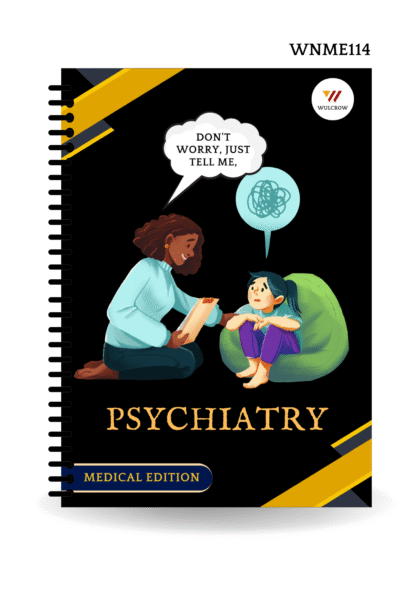 Psychiatry Print Premium Notebook